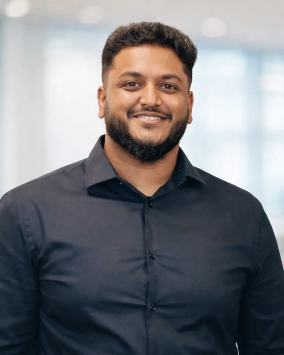 Keirujan Surendran, founder of AHANIX Web Design